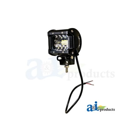 A & I Products Work Lamp, E-Series LED, Spot, Square 6" x5" x3" A-WL35E